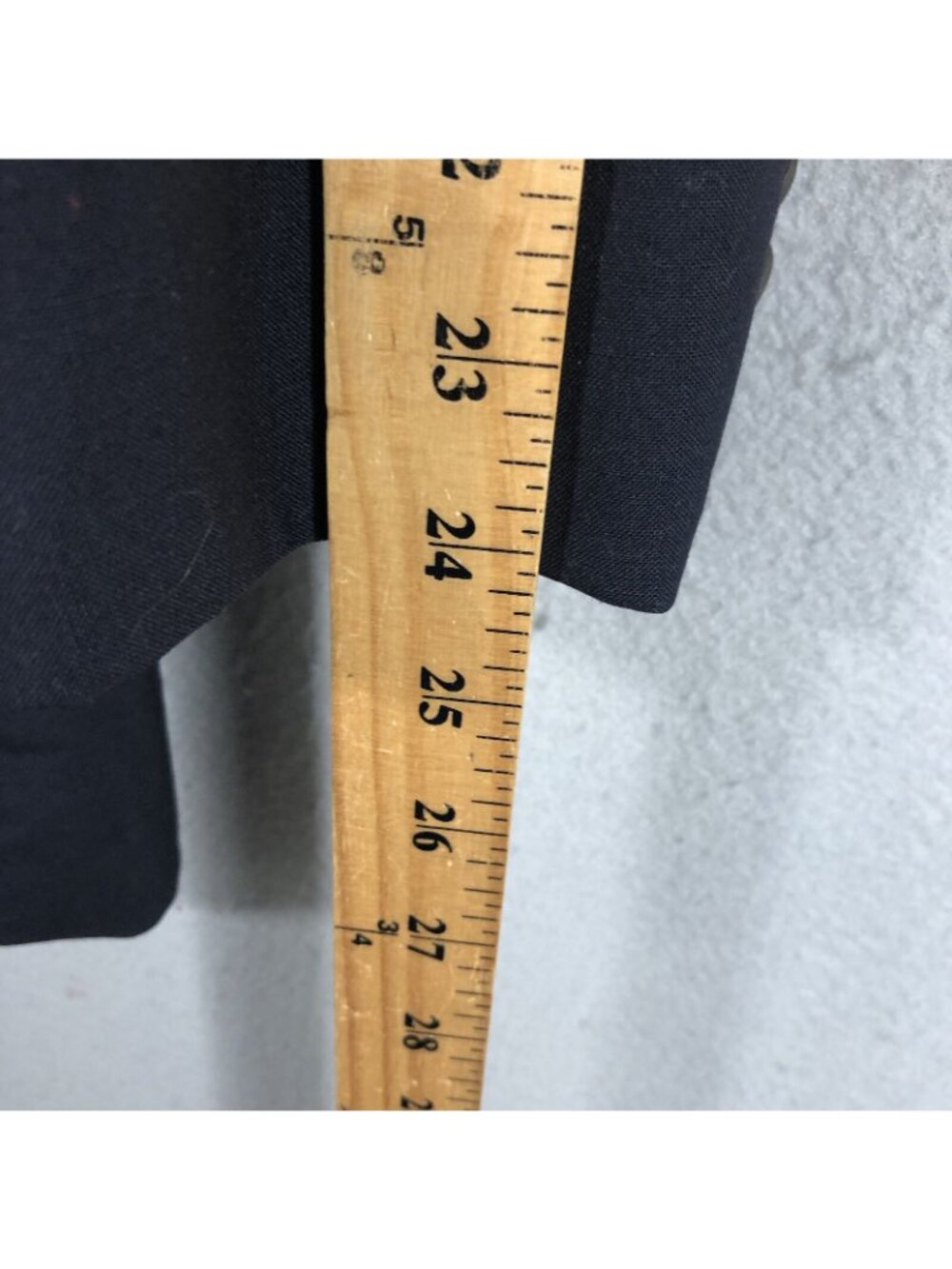 Jos A Bank Blazer Mens 41R Navy Blue 100% Wool Sport Coat Jacket Career - Picture 8 of 16